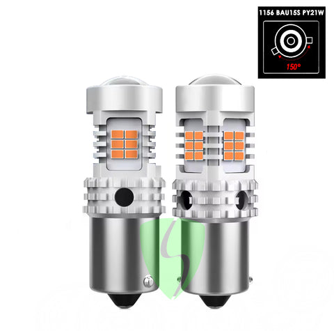 Ampolleta intermitente led 1156 BAU15S PY21W canbus