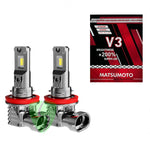 Ampolleta Led V3 hb3 9005 6000lm color frio 6000k