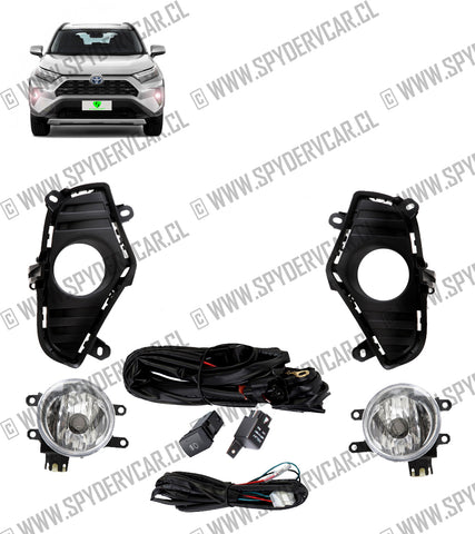 Kit Neblineros Toyota Rav4 2019- Actual