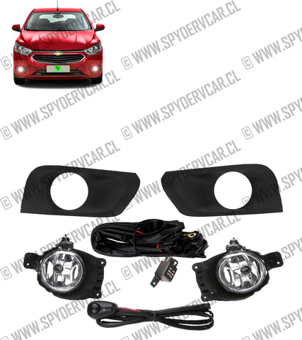 Kit Neblineros Chevrolet Onix/Prisma 2017-2022