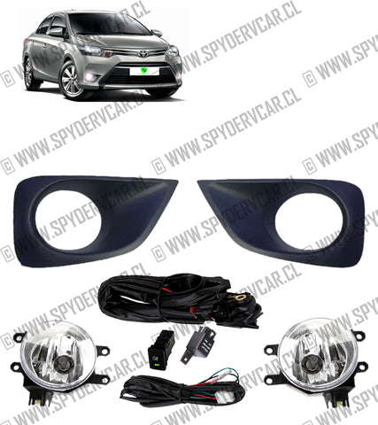 Kit Neblineros Toyota Yaris sedan 2014-2017