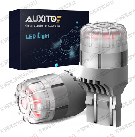 Ampolleta  t20 7443 W21/5w luces de freno led rojo canbus