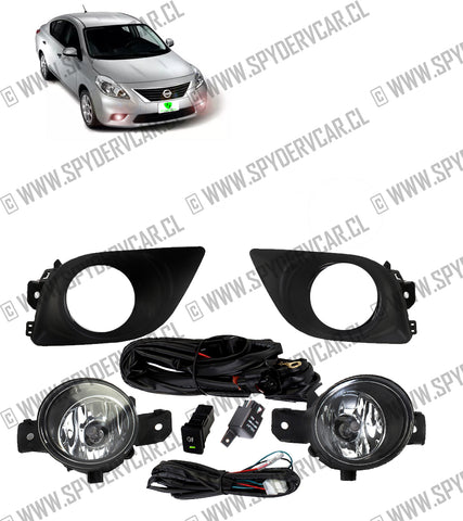Kit Neblineros Nissan Versa 2012-2014