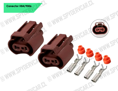 Conector HB4 9006 para crimpado