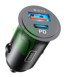 Cargador para Auto Carga Rápida hasta 30w INIU
