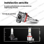 Ampolleta Led H8/H11/H16  bi-color (blanco + amarillo) canbus