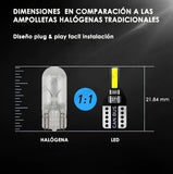 Ampolleta led t10 w5w canbus