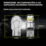 Ampolleta led T20 7440 W21W WY21W canbus