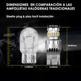 Ampolleta led T20 7440 W21W WY21W canbus