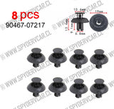 Set clips plásticos de sujeción para toyota new yaris 2014-2017
