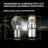 Ampolletas led 1157 luces de freno led rojo auxito