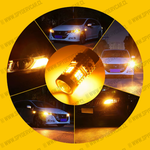 Ampolleta luz intermitente led 7440 W21W WY21W T20 canbus 