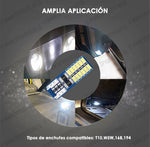 Ampolleta led t10 w5w 6000k canbus