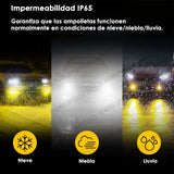Ampolleta Led H8/H11/H16  bi-color (blanco + amarillo) canbus