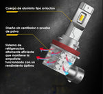 Ampolleta Led H8/H11/H16  bi-color (blanco + amarillo) canbus