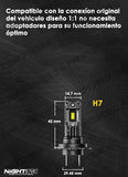 Par Ampolleta Led H7 canbus 6500k NIGHTEYE