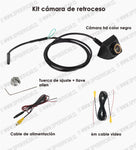 Cámara de retroceso hd para autos color negro
