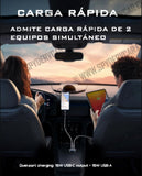 Cargador para Auto Carga Rápida hasta 30w INIU