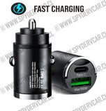 Mini Cargador para Auto Carga Rápida hasta 15W  (1 ud)