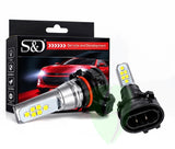 Ampolleta LED H16 (EU) psx24w canbus sin código de error blanco 6000k