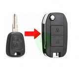 Case actualización carcasa llave Peugeot 206/207