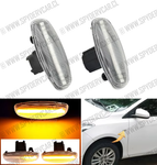Farol lateral intermitente led dinámico para Toyota yaris LH/RH