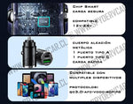 Mini Cargador para Auto Carga Rápida hasta 15W  (1 ud)
