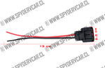 Conector hembra luz antiniebla H16 EU PSX24W