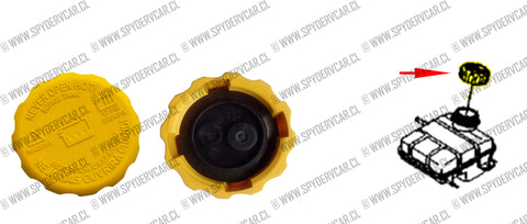 Tapa Deposito Agua Radiador Chevrolet (1 unidad)