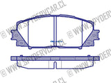Juego pastillas de frenos Toyota New Yaris Sedan/Sport